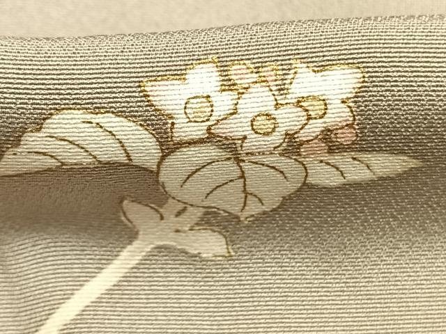 平和屋着物●訪問着 草花文 金彩 正絹 逸品 未使用 AABJ4143fy