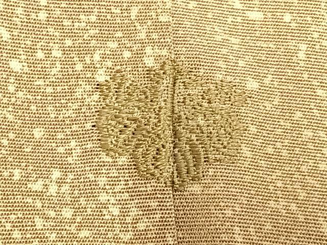 平和屋着物●訪問着 作家物 刺繍 鶴 暈し染め 金糸 金彩 正絹 逸品 AABJ4146fy