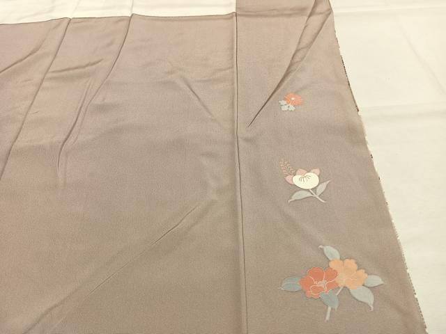 平和屋着物●訪問着 風景松文 暈し染め 金彩 正絹 逸品 AABJ4150fy