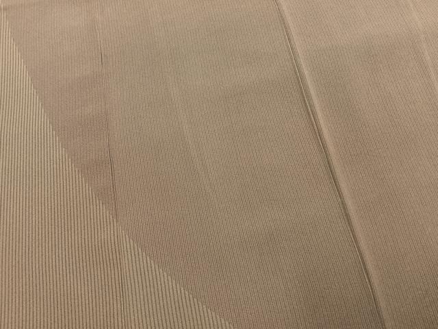 平和屋着物●訪問着 作家物 縞 正絹 逸品 未使用 AABJ4220fy