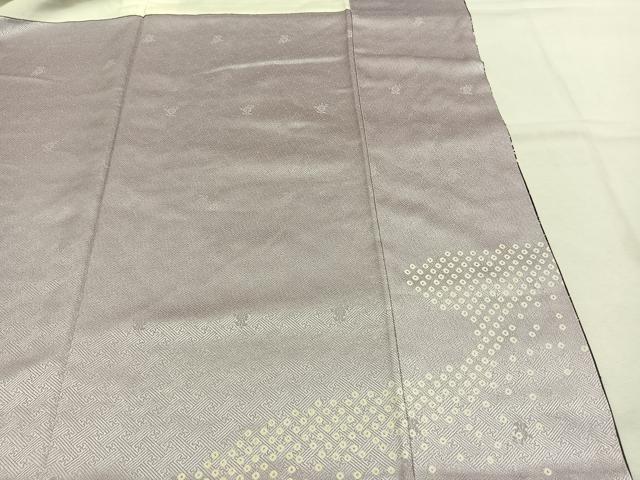 平和屋着物●訪問着 草花文 暈し染め 金彩 正絹 逸品 AABJ4242fy