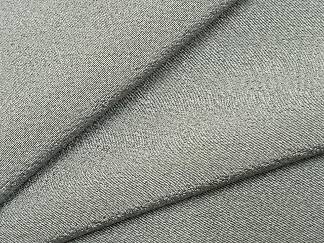 平和屋着物●上質な色無地 灰青色 正絹 逸品 未使用 AABJ4244fy