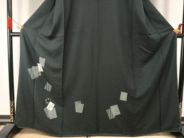 平和屋着物●訪問着 色紙重ね文 金彩 鈴乃屋扱い 正絹 逸品 未使用 AABJ4297fy
