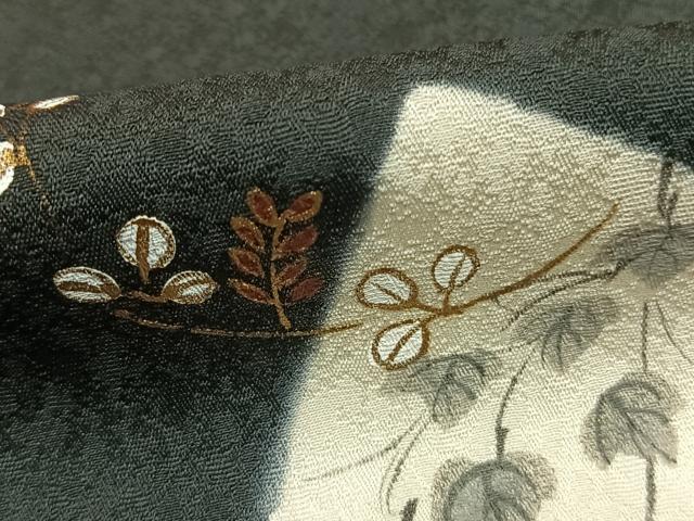 平和屋着物●訪問着 色紙重ね文 金彩 鈴乃屋扱い 正絹 逸品 未使用 AABJ4297fy