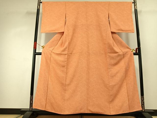 平和屋着物●日本工芸会正会員 中儀延 加賀小紋 飛鳥尽くし 正絹 逸品 AABJ4315fy