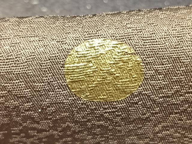 平和屋着物●訪問着 丸文 暈し染め 金彩 銀通し地 正絹 逸品 AABJ4345fy