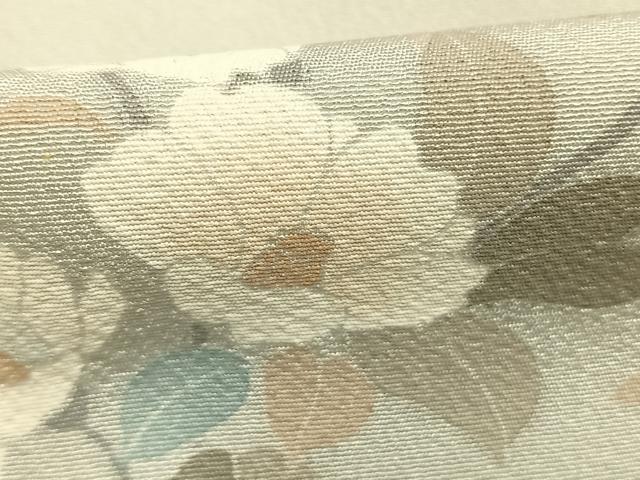 平和屋着物●訪問着 友禅 作家物 枝花文 暈し染め 正絹 逸品 AABJ4376fy