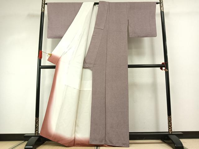 平和屋着物●伝統工芸士 廣瀬雄望 江戸小紋 鮫小紋柄 正絹 逸品 AABJ4401fy