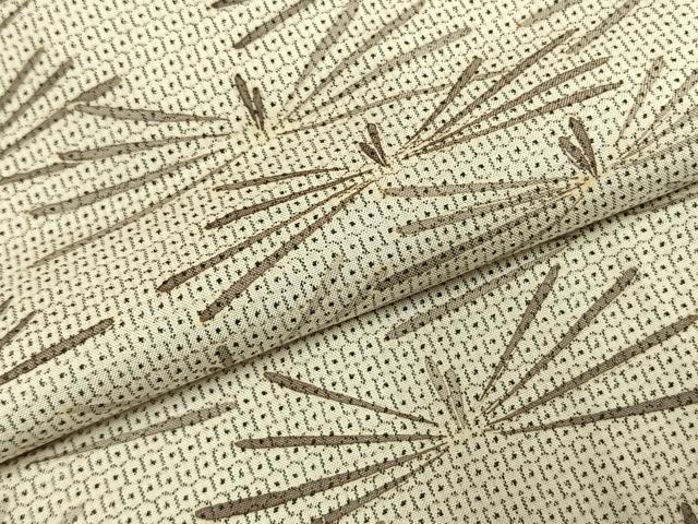 平和屋着物●本場大島紬 訪問着 100亀甲 総詰め 松文 銀座おゝぎ屋扱い 正絹 逸品 AABJ4418fy