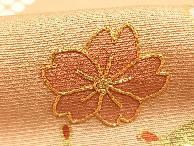 平和屋着物●訪問着 駒刺繍 松竹梅 金彩 正絹 逸品 未使用 AABJ4424fy