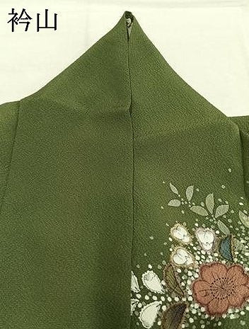 平和屋着物●訪問着 絞り 辻が花 暈し染め 正絹 逸品 AABJ4438fy