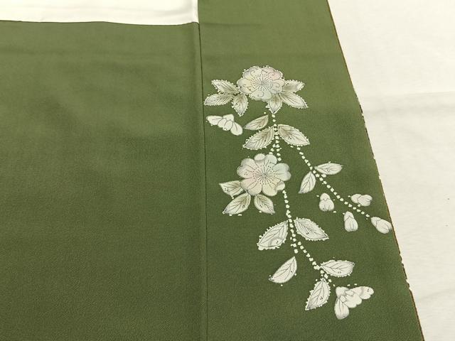 平和屋着物●訪問着 絞り 辻が花 暈し染め 正絹 逸品 AABJ4438fy