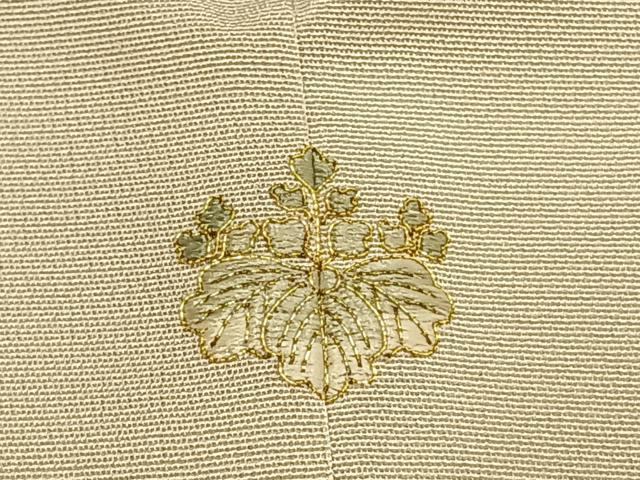 平和屋着物●創業460年・千總 訪問着 刺繍 草花文 暈し染め 金彩 伊勢丹扱い 正絹 逸品 AABJ4454fy
