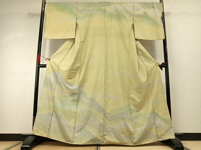 平和屋着物○石川県指定無形文化財 牛首紬 白山工房 手織り 訪問