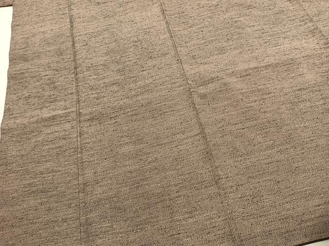 平和屋着物●男性 紬 アンサンブル 霞文 正絹 逸品 未使用 AABJ4477fy