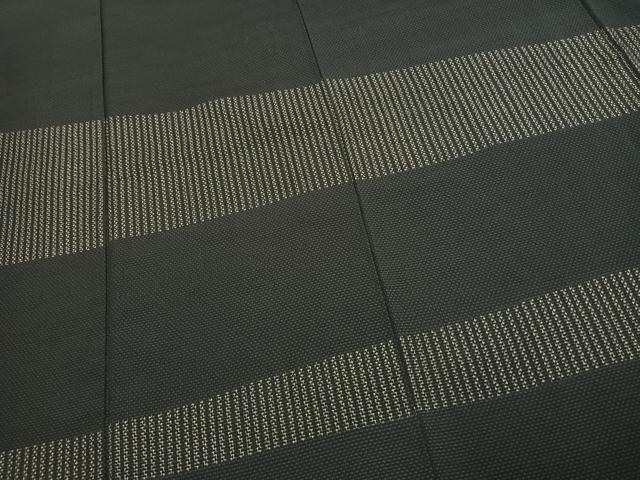 平和屋着物●訪問着 お召地 幾何学文様 正絹 逸品 未使用 AABJ4484fy