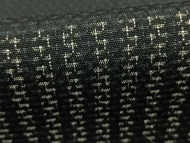 平和屋着物●訪問着 お召地 幾何学文様 正絹 逸品 未使用 AABJ4484fy