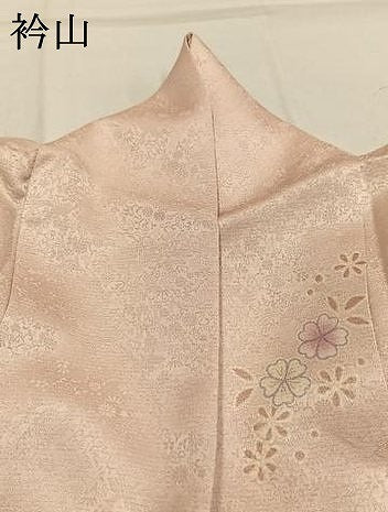 平和屋着物●訪問着 作家物 辻が花 暈し染め 金彩 金通し地 正絹 逸品 AABJ4488fy