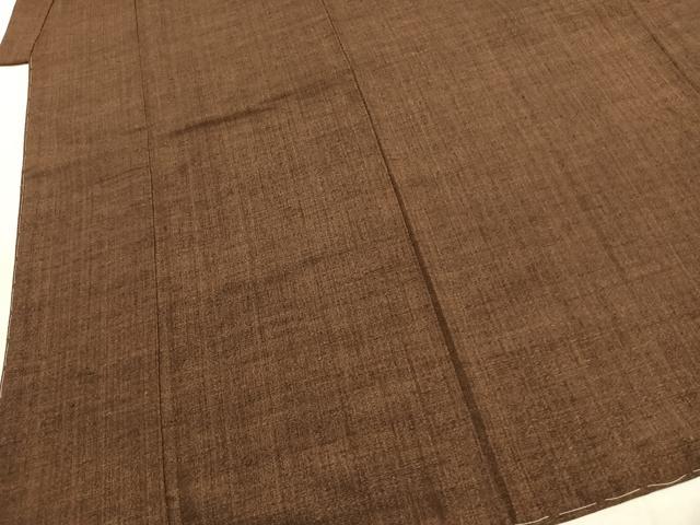 平和屋着物●男性 紬 アンサンブル 霞文 正絹 逸品 未使用 AABJ4508fy