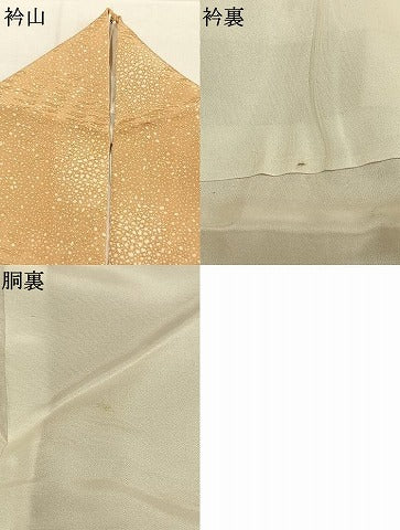 平和屋着物▼上質な小紋 霞文 正絹 逸品 AABJ4570fy