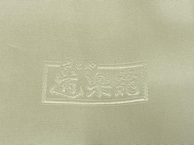 平和屋着物●ファッションデザイナー 花井幸子 訪問着 刺繍 枝桜文 金彩 正絹 逸品 AABJ4593fy