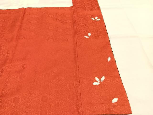 平和屋着物●豪華振袖 絞り 片輪車花文 金銀彩 ロング丈 正絹 逸品 AABJ4603fy