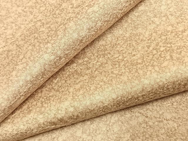 平和屋着物●上質な小紋 霞文 浅黄色 正絹 逸品 AABJ4612fy