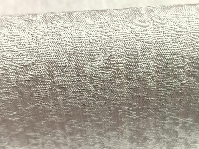 平和屋着物●上質な小紋 縞 暈し染め 丹後ちりめん 反端付き 正絹 逸品 AABJ4640fy