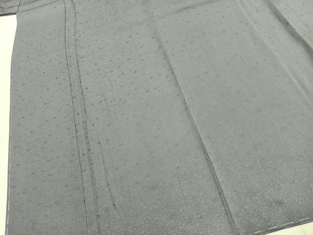 平和屋着物●京加賀友禅 百貫達雄 色無地 霞地紋 薄色 正絹 逸品 未使用 AABJ4676fy