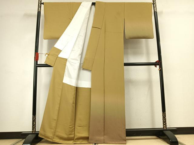 平和屋着物●訪問着 霞文 暈し染め 正絹 逸品 AABJ4703fy
