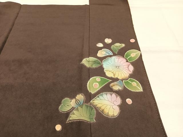 平和屋着物●豪華振袖 作家物 絞り 辻が花 暈し染め 金通し地 正絹 逸品 AABJ4710fy
