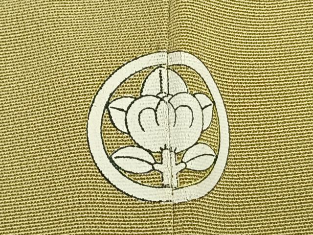 平和屋着物●訪問着 駒刺繍 草花文 金彩 正絹 逸品 AABJ4726fy