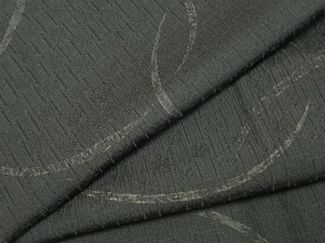 平和屋着物●上質な小紋 流水文 ロング丈 正絹 逸品 未使用 AABJ4747fy