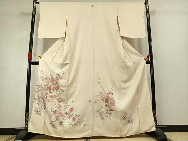 平和屋着物○訪問着 中国三大刺繍 汕頭刺繍 スワトウ刺繍 総刺繍