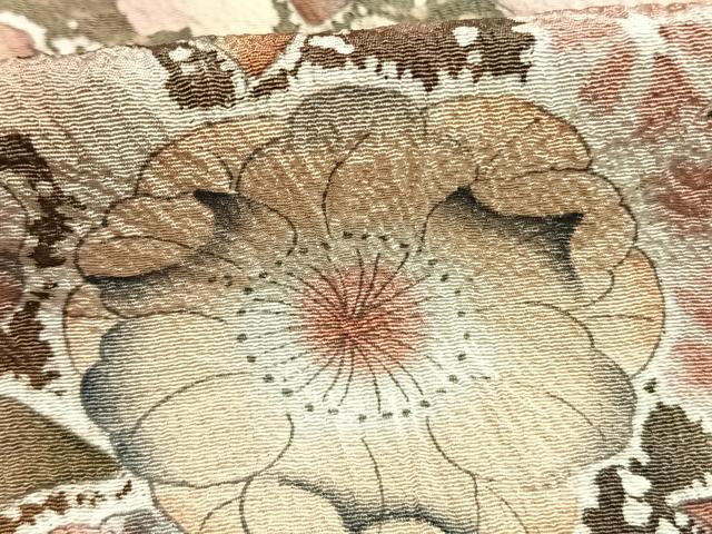 平和屋着物●越後十日町の一流染匠 桐屋・翠山工房 訪問着 絞り 辻が花 暈し染め 正絹 逸品 未使用 AABJ4794fy