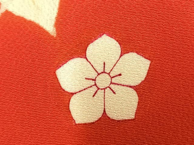 平和屋本店●アンティーク 大正ロマン 振袖 刺繍 草花文 暈し染め 金糸 正絹 逸品 AABJ4824fy