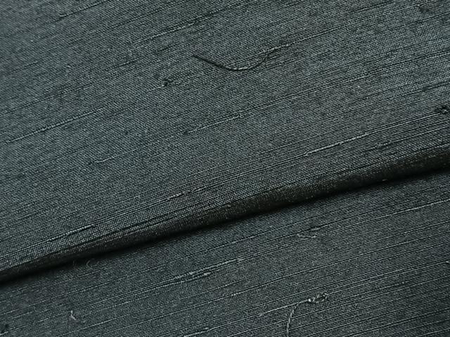 平和屋着物●男性 紬 アンサンブル 色無地 褐返色 正絹 逸品 AABJ4827fy