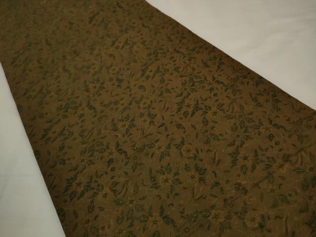 平和屋着物◎アンティーク 大正ロマン 丸帯 鳳凰草花文 正絹 逸品 AABJ4920pf