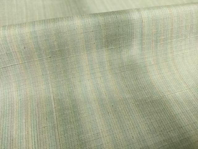 平和屋着物●結城紬 笹竹文 健勝苑扱い 証紙付き 正絹 逸品 AABJ4928ck