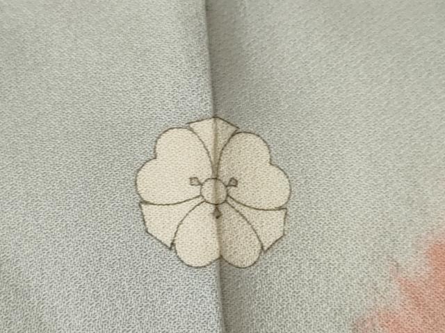 平和屋着物●訪問着 友禅 枝花文 小田急百貨店扱い 正絹 逸品 AABJ4936ck