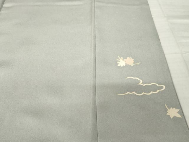 平和屋着物●訪問着 駒刺繍 花丸文 暈し染め 金彩 正絹 逸品 AABJ4952ck