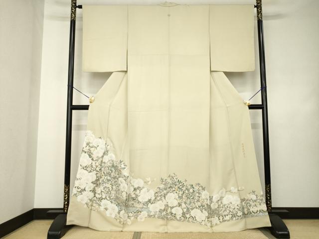 平和屋着物●豪華色留袖 寿光織 蘭舞更紗唐文 金銀糸 正絹 逸品 AABJ4968ck