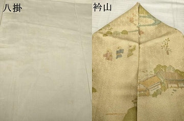 平和屋着物●訪問着 お召地 童子 正絹 逸品 AABJ4995ck
