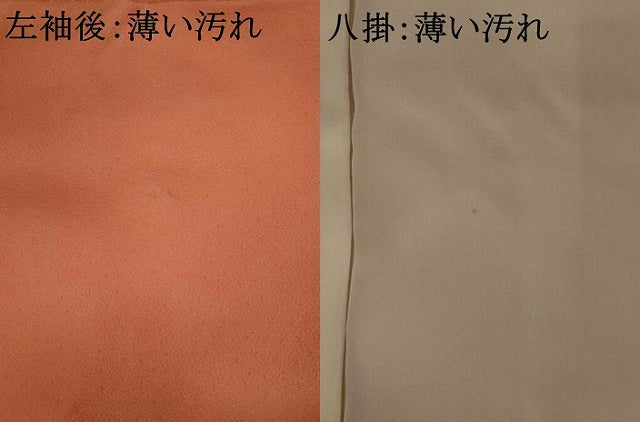 平和屋着物■訪問着 流水草葉文 暈し染め 正絹 逸品 AABJ5020st