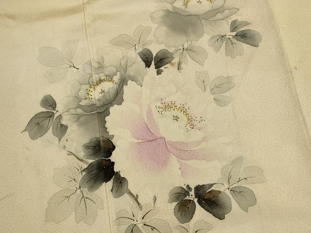 平和屋着物■訪問着 枝花文 暈し染め 金彩 正絹 逸品 AABJ5072st