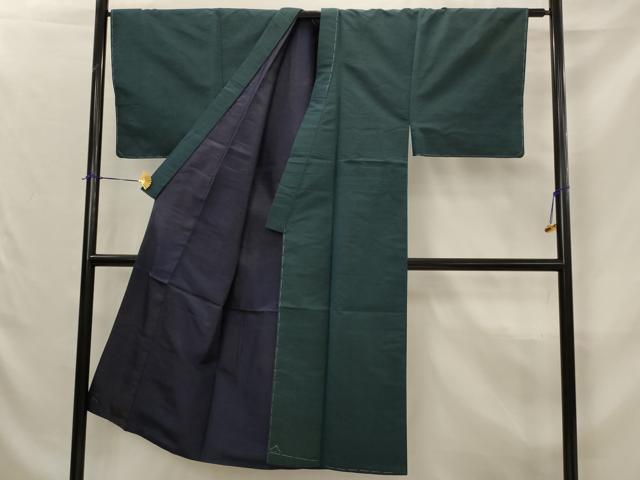 平和屋着物■男性 紬 百入茶色 正絹 逸品 AABJ5103st