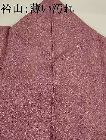平和屋着物■江戸小紋 大小あられ 正絹 逸品 AABJ5143st