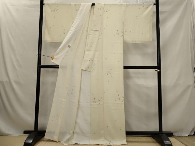 平和屋着物▽小紋 単衣 あられ 洗える着物 AABJ5169st