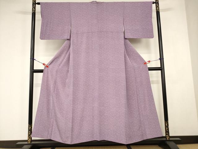 平和屋着物■江戸小紋 南天文 正絹 逸品 AABJ5204br