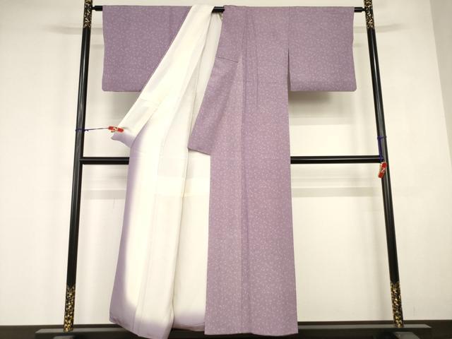 平和屋着物■江戸小紋 南天文 正絹 逸品 AABJ5204br